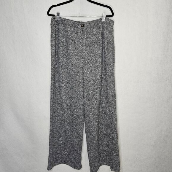 Yitty By Fabletics Grey Teddy High Waisted Sweatpants 2X - Picture 1 of 6